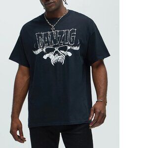 Danzig Skull Logo Misfits Samhain metal rock Official T-Shirt 3XL XXXL NWT